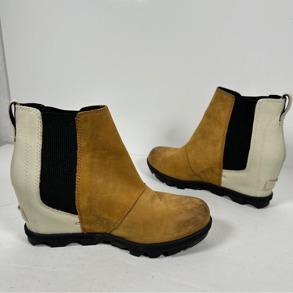 Sorel Joan of Arctic Chelsea Wedge II Camel Brown Size 8.5 - Picture 9 of 14
